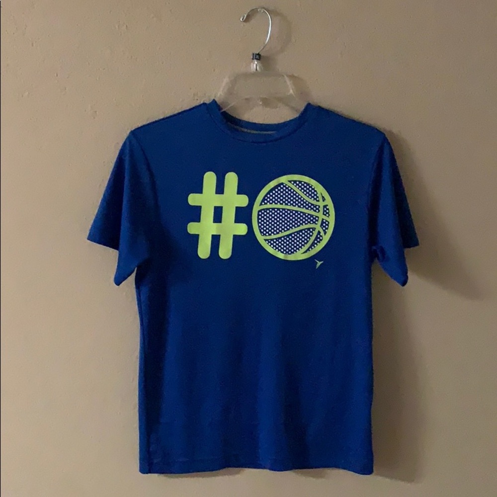 Boys Old Navy Active Go-Dry # basketball shirt.